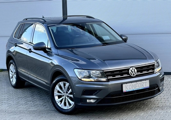 Volkswagen Tiguan cena 92999 przebieg: 159965, rok produkcji 2018 z Lędziny małe 781